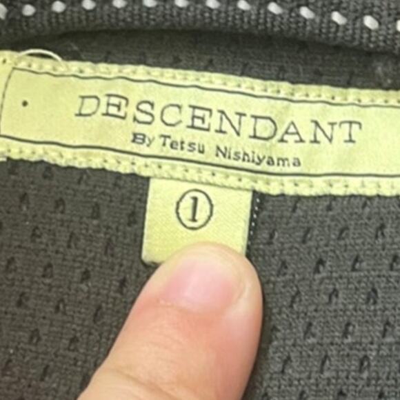 RARE Descendant by Tetsu Nishiyama Teddy Jacket Blue Japan Streetwear Fits L/XL - Picture 11 of 11